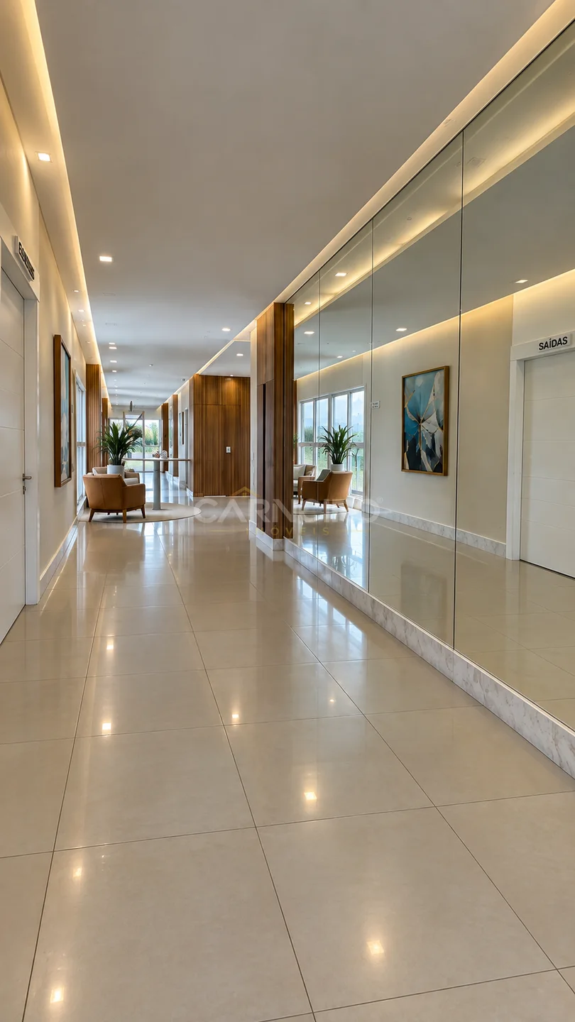 Hall de Entrada do imóvel APARTAMENTO ED. MONTESE I CENTRO