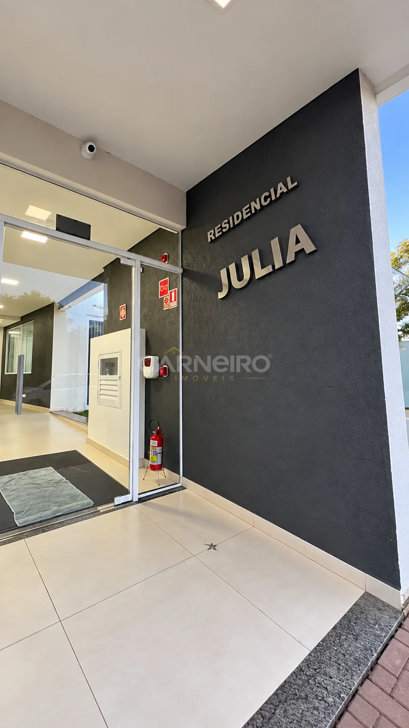 Entrada do imóvel APARTAMENTO RES. JULIA I SANTA TEREZINHA