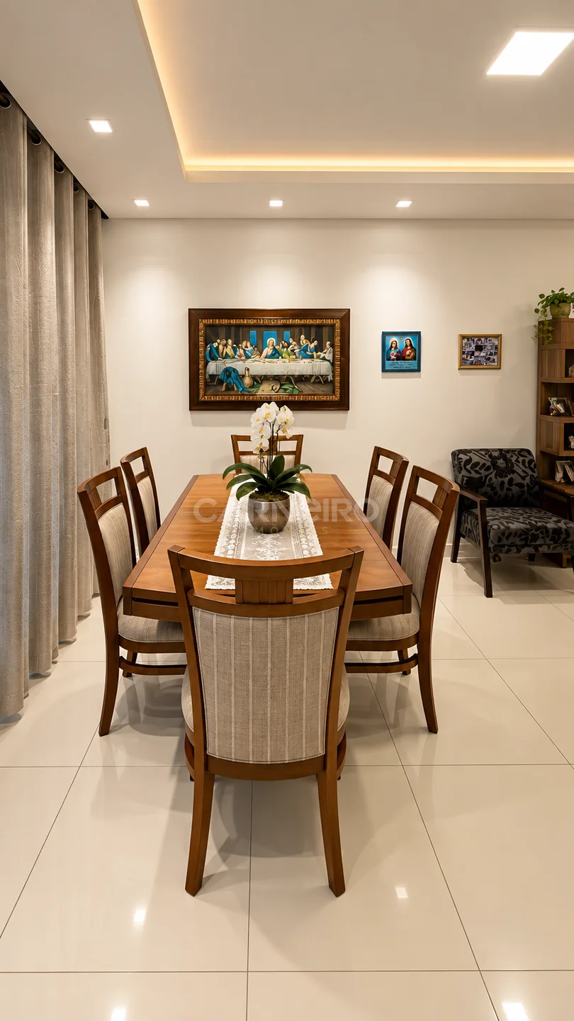 Sala de Jantar do imóvel APARTAMENTO RES. JULIA I SANTA TEREZINHA