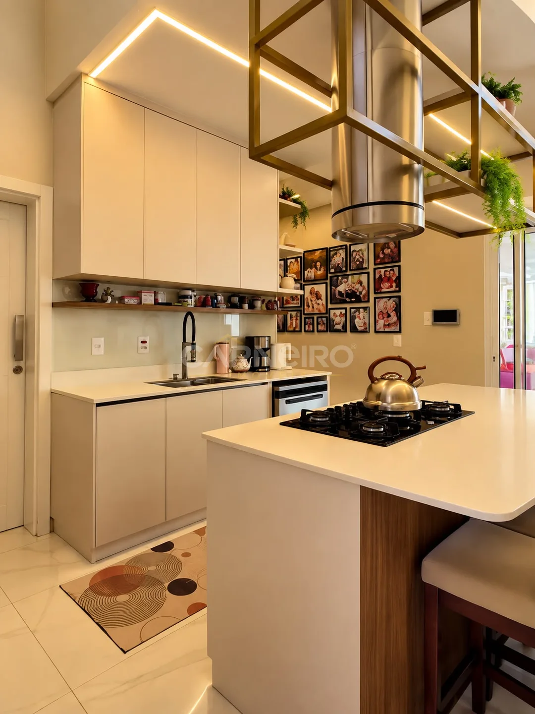 Cozinha do imóvel Casa Térrea de Alto Padrão à Venda | Parque do Som